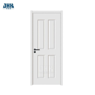 Jhk-004 4 面板白色室内木门白色底漆门