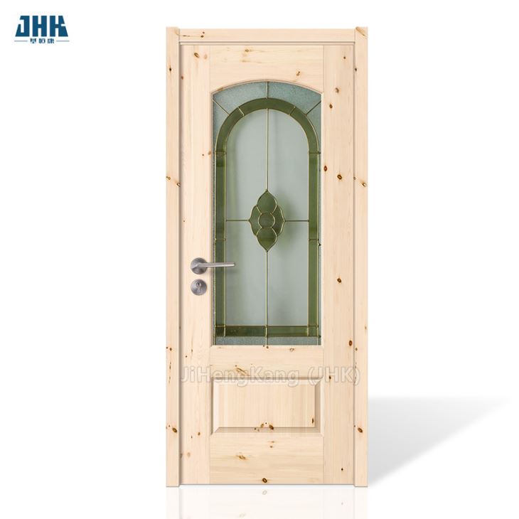 商用室内木塑复合木塑实心门 (JHK-W005)