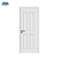 室内设计白色底漆 4 面板木质玻璃门