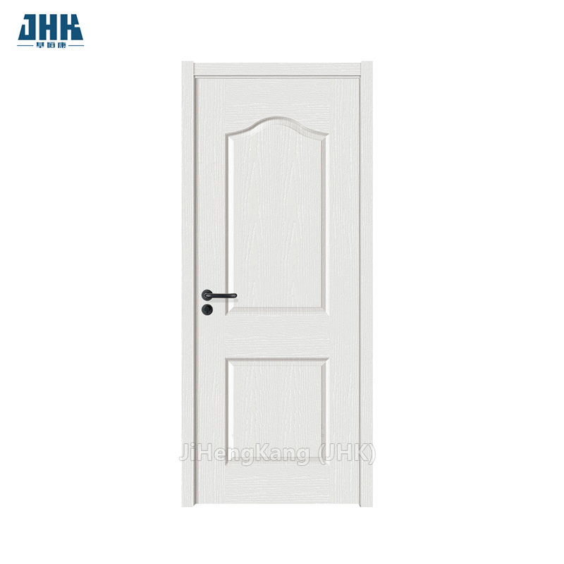 2 面板 MDF 木质白色底漆门