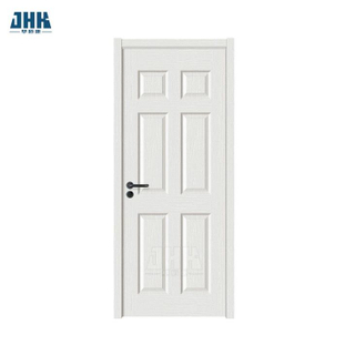 白色涂漆 5 面板 MDF 摇床门，适用于房屋、公寓