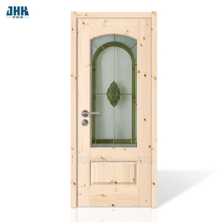 热压平开内木玻璃门 (JHK-G17)